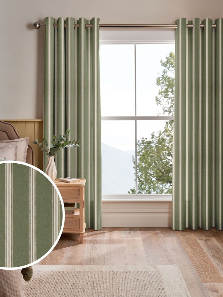 Green Meliora Made to Measure Curtains - Image 1 of 9