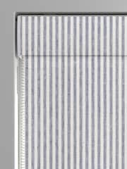 Blue Stitch Stripe Made to Measure Roman Blind - Image 4 of 6