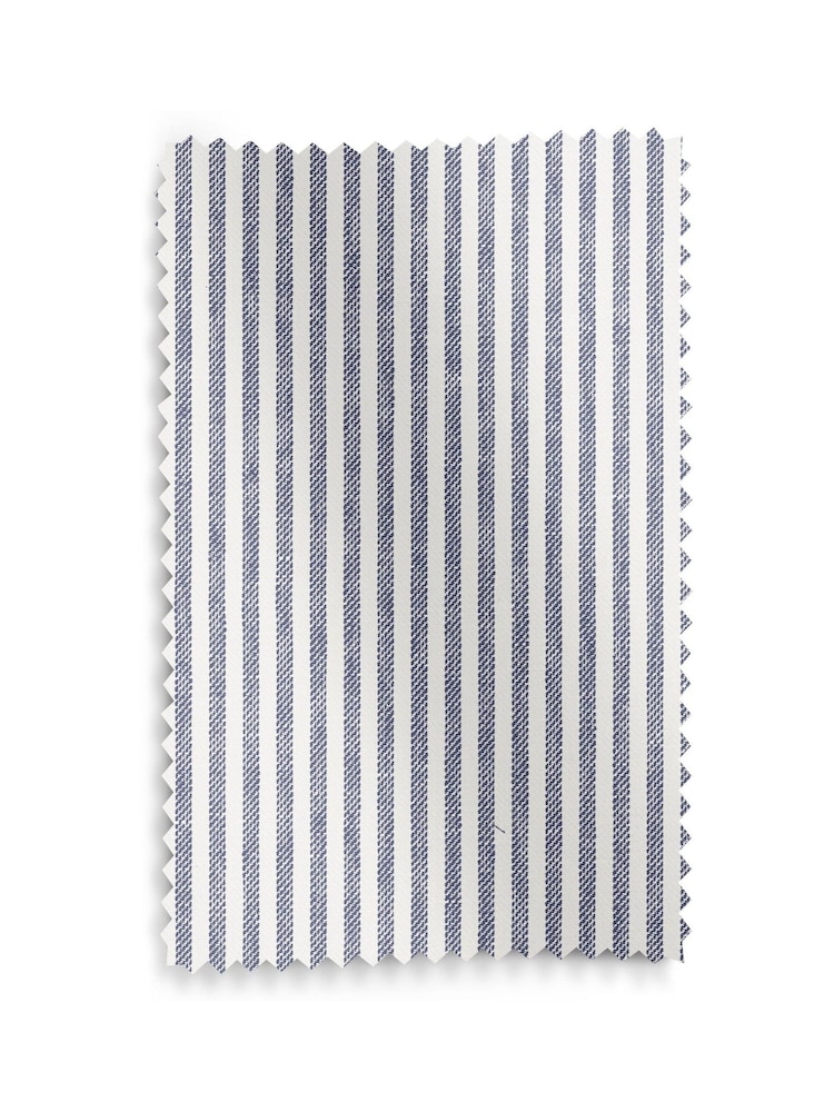 Blue Stitch Stripe Made to Measure Roman Blind - Image 6 of 6