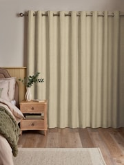 Green Stitch Stripe Made to Measure Curtains - Image 2 of 9