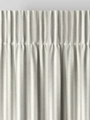 Blue Stitch Stripe Made to Measure Curtains - Image 6 of 9