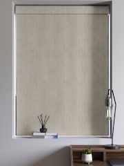 Grey Stitch Stripe Made to Measure Roman Blind - Image 2 of 6