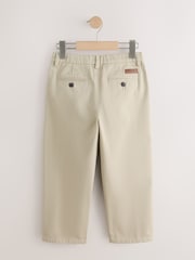 Stone Wide Chino Trousers (3-16yrs) - Image 6 of 9