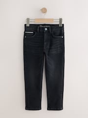 Black Denim Regular Fit Stretch Jeans (3-16yrs) - Image 1 of 5