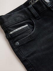 Black Denim Regular Fit Stretch Jeans (3-16yrs) - Image 5 of 5
