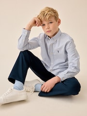 Navy Regular Fit Premium Chinos (3-16yrs) - Image 4 of 9