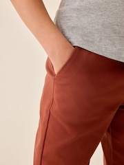 Rust Brown Regular Fit Stretch Chino Trousers (3-17yrs) - Image 4 of 4