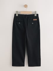 Black Wide Chino Trousers (3-16yrs) - Image 6 of 8