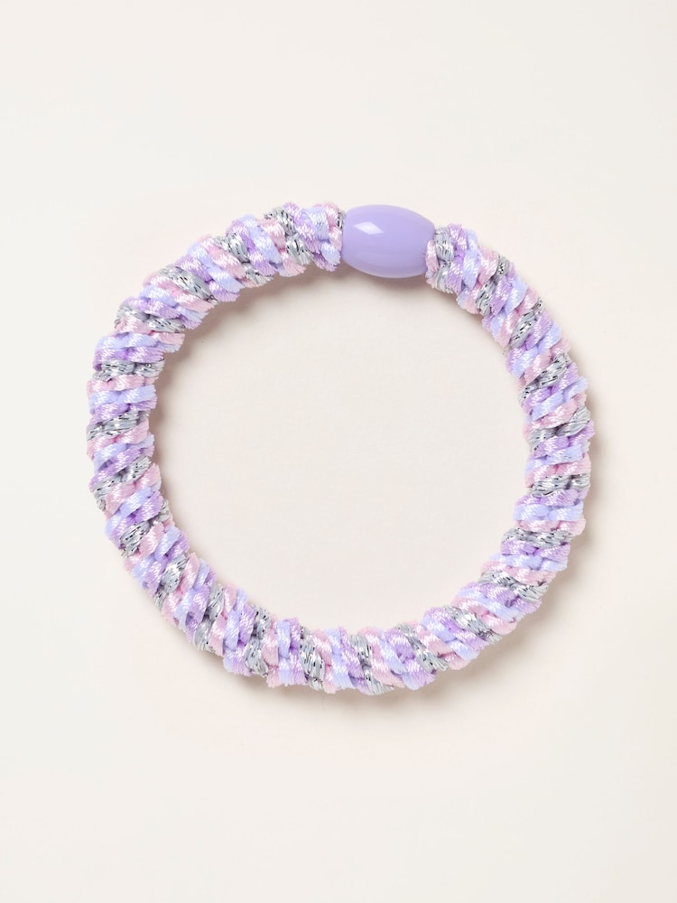Flieder-Violett - FatFace Twist Haargummi - Bild 1 von 2