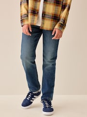 Indigo Blue Regular Fit Stretch Jeans (3-16yrs) - Image 1 of 8