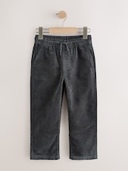 Charcoal Grey Cord Pull-On Trousers (3-16yrs) - Image 1 of 4