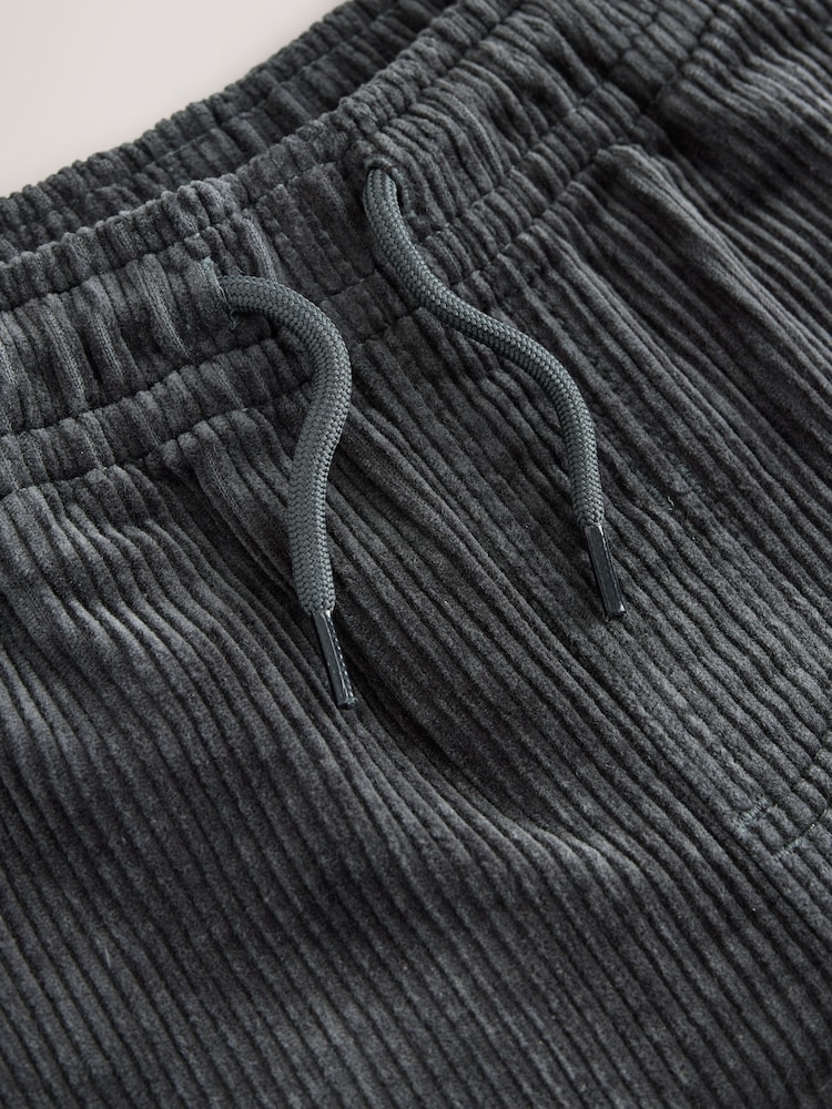 Charcoal Grey Cord Pull-On Trousers (3-16yrs) - Image 4 of 4