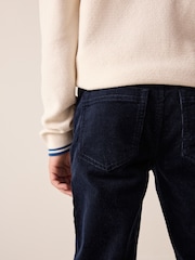 Navy Cord Trousers (3-16yrs) - Image 4 of 9