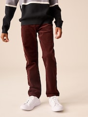 Plum Purple Cord Trousers (3-16yrs) - Image 1 of 9