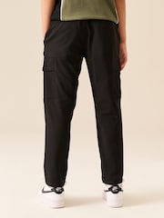 Black Slim Tapered Utility Cargo Trousers (3-16yrs) - Image 2 of 8