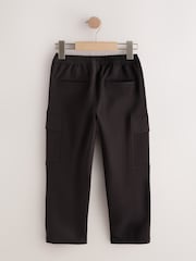 Black Slim Tapered Utility Cargo Trousers (3-16yrs) - Image 6 of 8