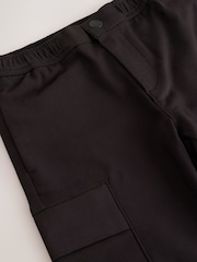 Black Slim Tapered Utility Cargo Trousers (3-16yrs) - Image 7 of 8