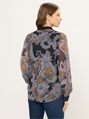 Star by Julien MacDonald Black Paisley Print Shirt - Image 3 of 5