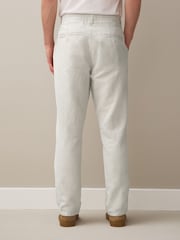 ストーン - スリムフィット - コットンリネンブレンド チノパン - 画像 2 / 9
