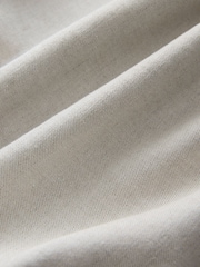 Stone Straight Fit Cotton Linen Blend Chino Trousers - Image 8 of 10