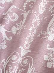 Laura Ashley Pink/Mink Josette Button Through Pyjamas - Image 6 of 7