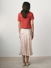 Short Sleeve Crochet Cardigan - תמונה 4 מתוך 5