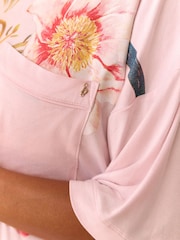 B by Ted Baker Pink Floral Viscose Nightee - תמונה 3 מתוך 3