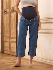 Seraphine Maternity Overbump Palazzo Jeans - Imagen 5 de 8