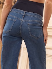 Seraphine Maternity Overbump Palazzo Jeans - Imagen 8 de 8