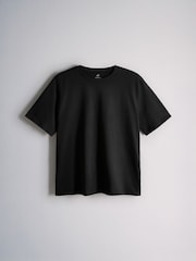 The Set 4 Pack Essentials T-Shirt and Short Pyjamas Set Black - Image 3 of 6