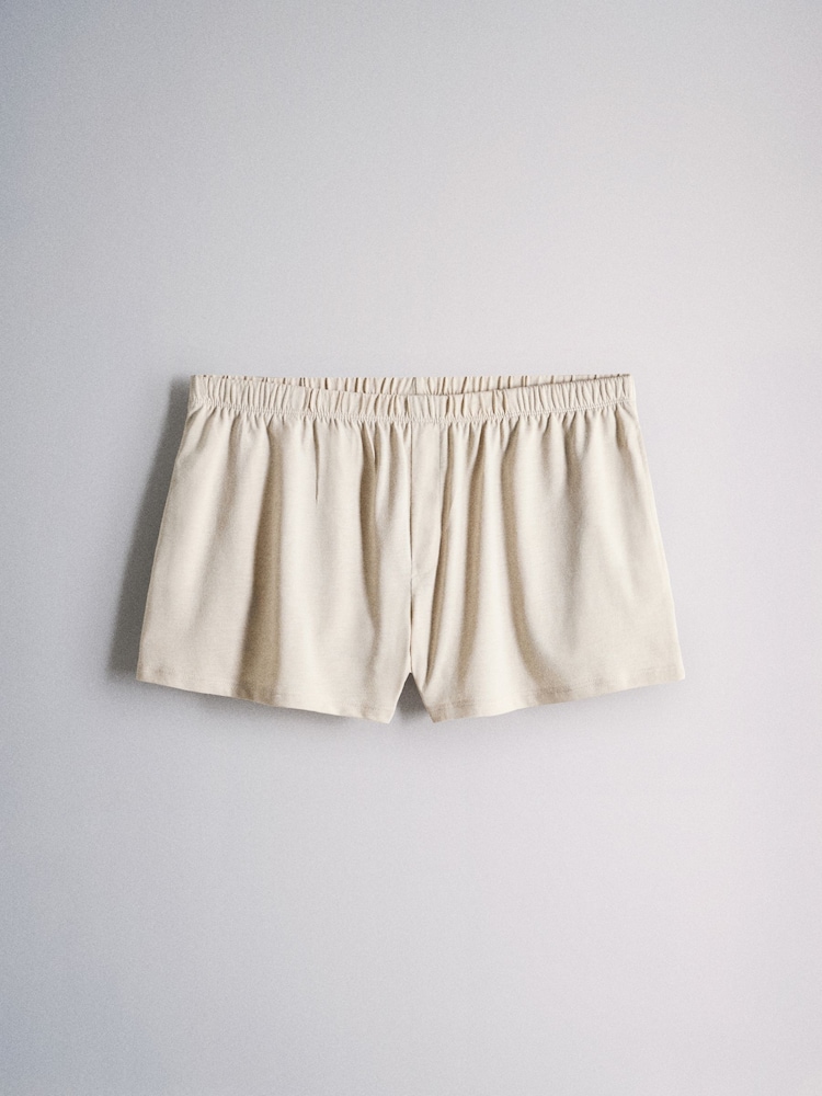 The Set 4 Pack Essentials T-Shirt and Short Pyjamas Set Black - Image 6 of 6