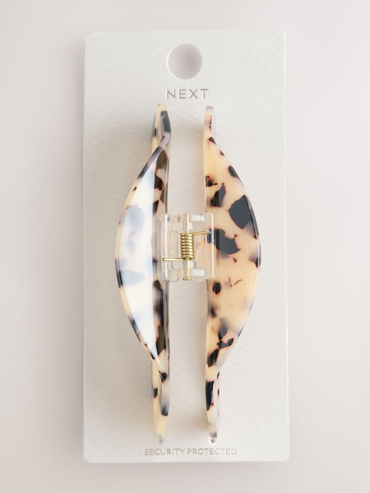 Braun - Tortoiseshell Large Claw Clip - Bild 4 von 4