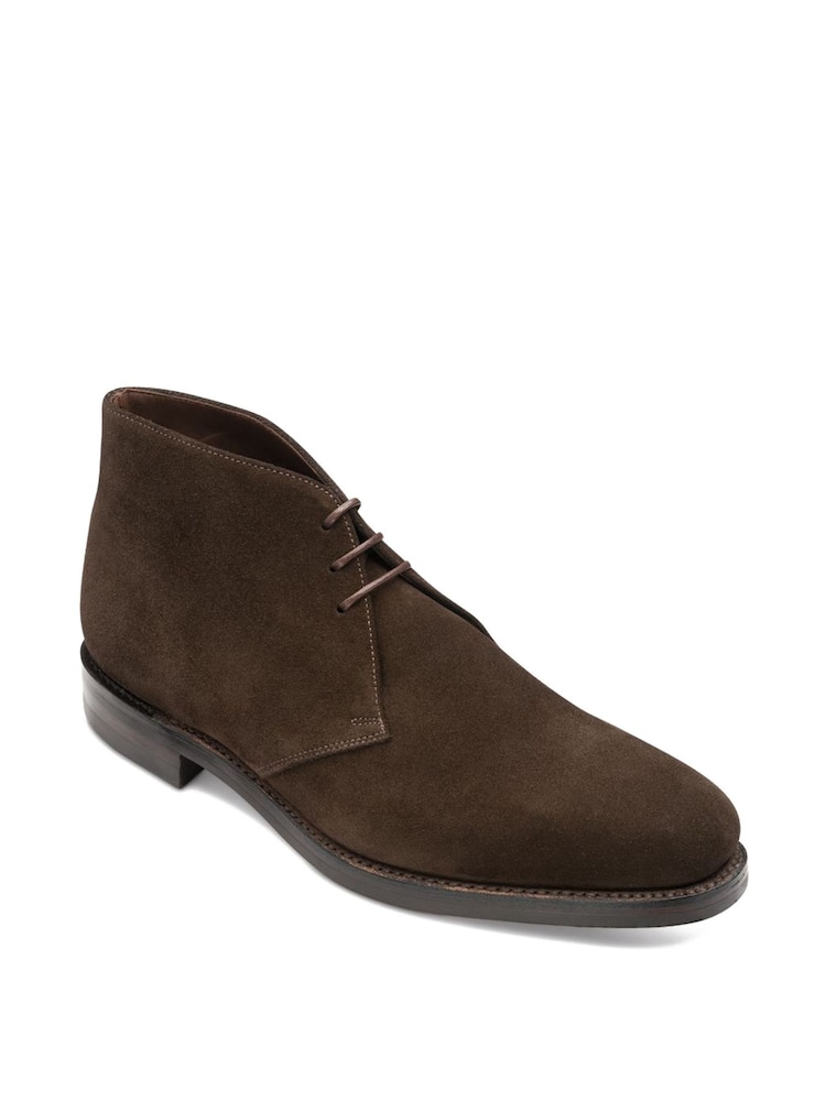 Loake Suede Chukka Brown Boots - Image 2 of 3 Loake Suede Chukka Brown Boots - Image 2 of 3