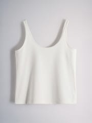 The Set 10 Pack Essential Scoop Wide Strap Vests Plum Purple/Pink/Navy Blue/Neutrals - Image 10 of 13