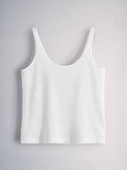 The Set 10 Pack Essential Scoop Wide Strap Vests Plum Purple/Pink/Navy Blue/Neutrals - Image 11 of 13