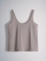 The Set 10 Pack Essential Scoop Wide Strap Vests Plum Purple/Pink/Navy Blue/Neutrals - Image 8 of 13