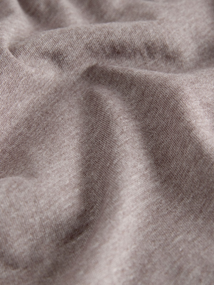 The Set 4 Pack Essentials Tank an Boxer Short Pyjamas Set Navy/Taupe/Light Pink/Burgundy - Image 11 of 11