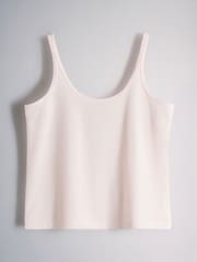 The Set 4 Pack Essentials Tank an Boxer Short Pyjamas Set Navy/Taupe/Light Pink/Burgundy - Image 6 of 11