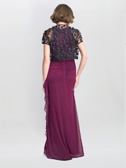Gina Bacconi Olga 3D Black Jacket - Image 2 of 6