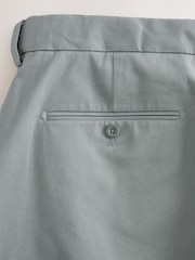 בצבע כחול ירוק - גזרה צרה - Signature Ultimate Motionflex Chino Trousers - תמונה 10 מתוך 10