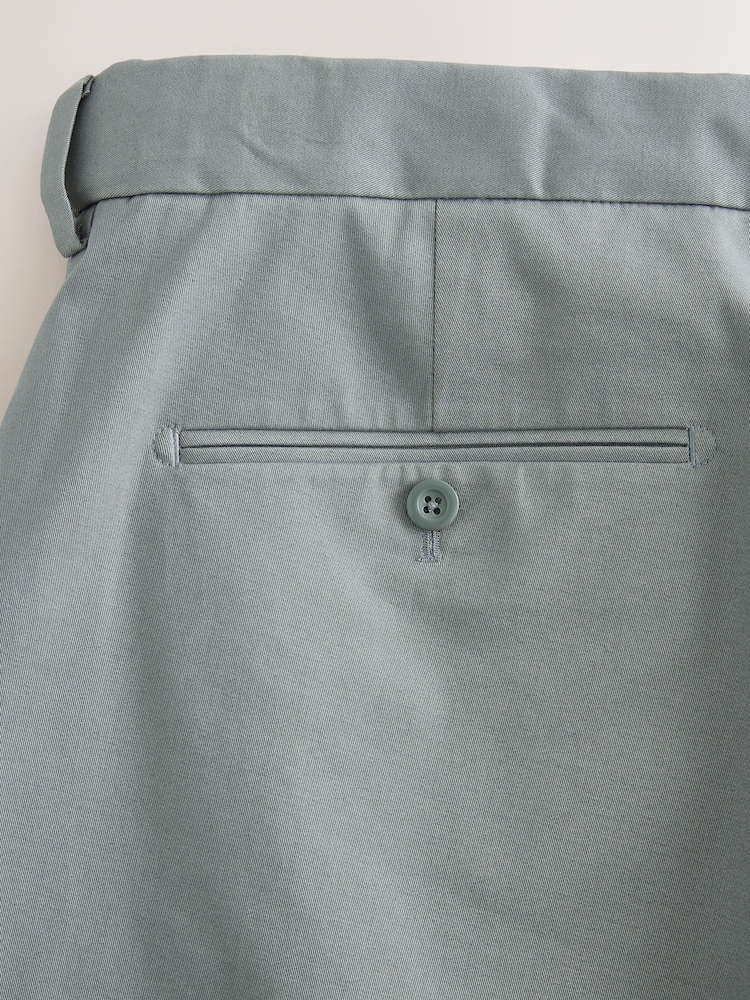 בצבע כחול ירוק - גזרה צרה - Signature Ultimate Motionflex Chino Trousers - תמונה 10 מתוך 10