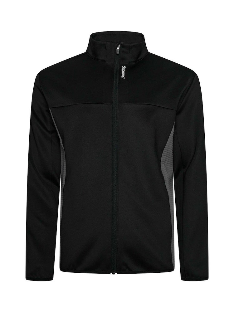 Stromberg Mens Newport Golf Black Jacket - Image 1 of 4 Stromberg Mens Newport Golf Black Jacket - Image 1 of 4