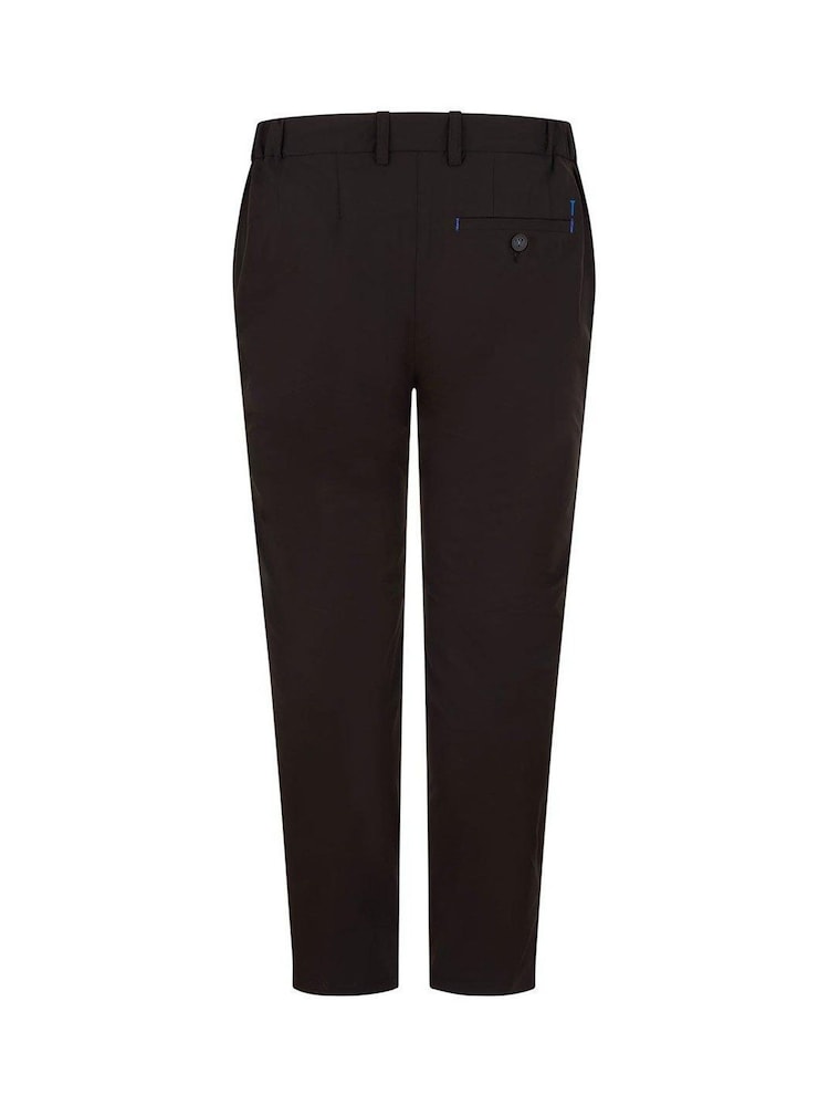 Ted Baker Black Mens Eagul Golf Trousers - Image 2 of 4 Ted Baker Black Mens Eagul Golf Trousers - Image 2 of 4