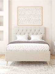 Aspire Furniture Zara Beige Olivier Divan Style Contemporary Bed Frame - Image 1 of 4
