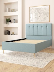 Aspire Furniture Zara Airforce Hepburn Divan Style Contemporary Bed Frame - Image 3 of 4