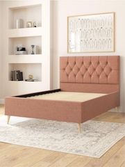 Aspire Furniture Zara Blush Olivier Divan Style Contemporary Bed Frame - Image 3 of 4