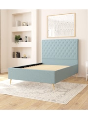 Aspire Furniture Zara Airforce Taylor Divan Style Contemporary Bed Frame and 3000 Pocket Mattress - Image 3 of 6