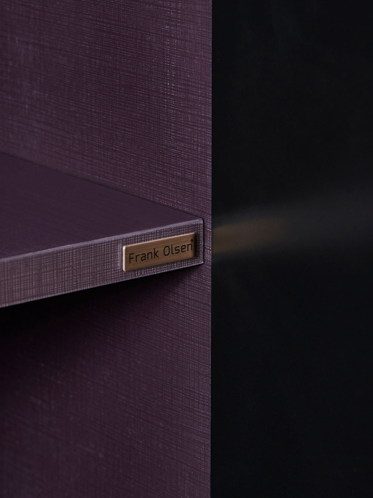 Frank Olsen Black Iona 4 Door Large TV Unit with Smart Feature - Image 8 of 8 Frank Olsen Black Iona 4 Door Large TV Unit with Smart Feature - Image 8 of 8