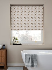 White Ready Made Blackout Bathroom Hamish Spa Roller Blinds - Image 1 of 7