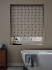 White Ready Made Blackout Bathroom Hamish Spa Roller Blinds - Image 3 of 7